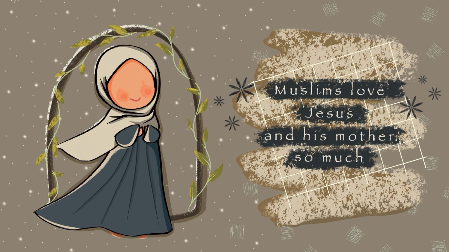 This is a message from a young Muslim girl named Mariam to the world